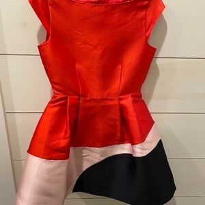 Kate Spade Kids Dress in Red, Pink, and Black